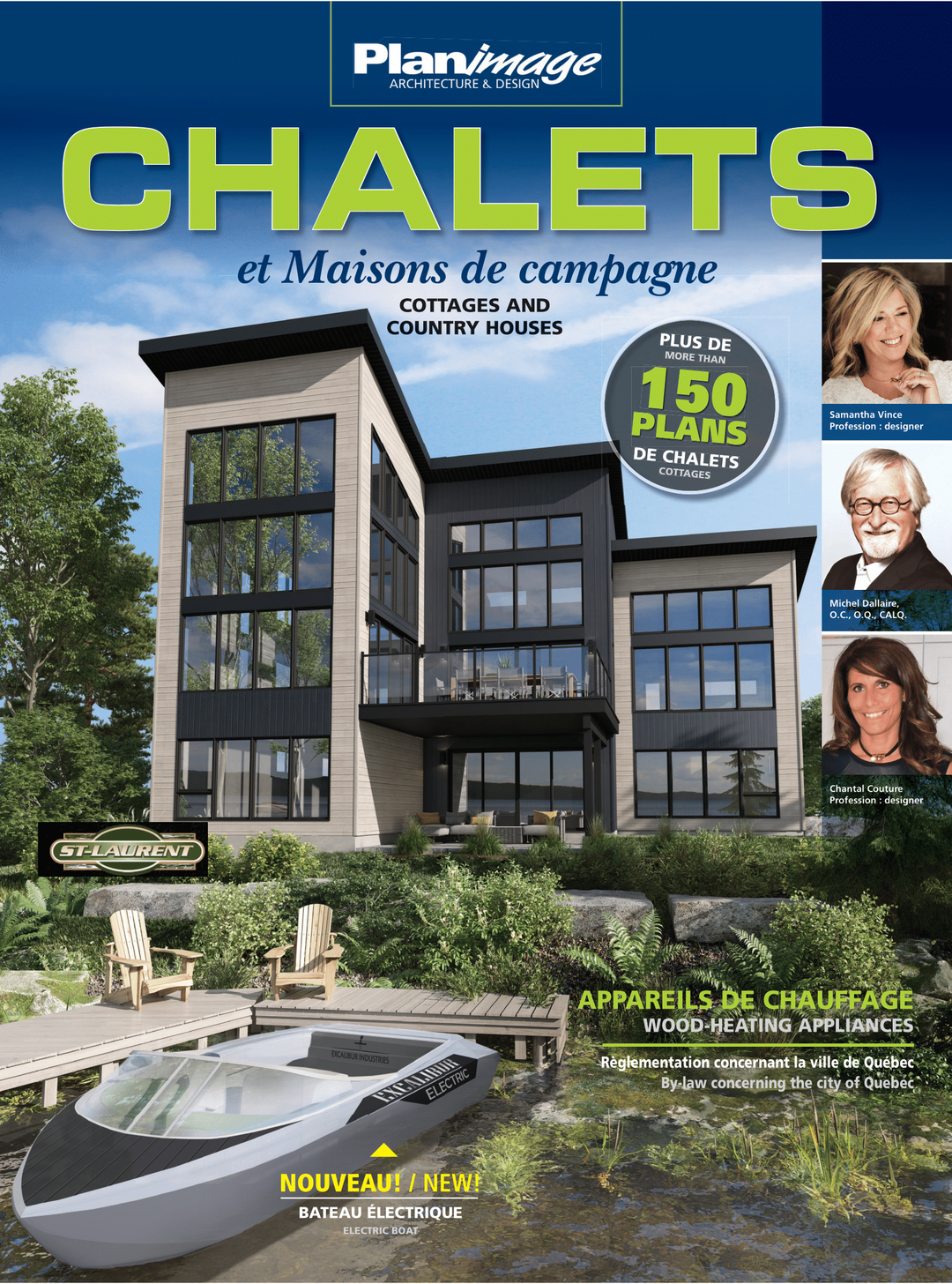 Chalets de maisons de campagne