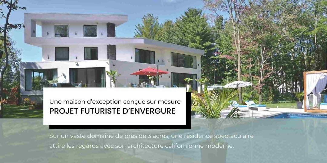 Projet futuriste d’envergure : une maison d’exception conçue sur mesure